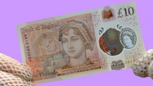 New Jane Austen £ 10 примечания искры противоречия