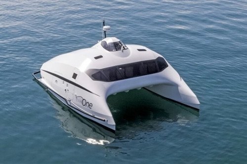 Этот аэродинамический дизайн ультра-быстрой лодки позволяет летать над водой и использует 10x меньше топлива, чем вертолет!